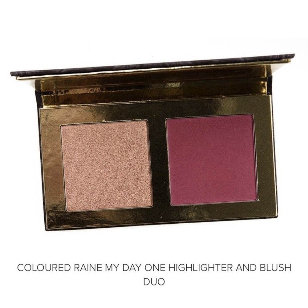 Coloured Raine x Power Highlighter & Blush Duo My Day One New! Limited Edition